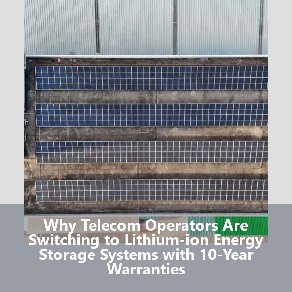Why Telecom Operators Are Switching to Lithium-ion Energy Storage Systems with 10-Year Warranties
